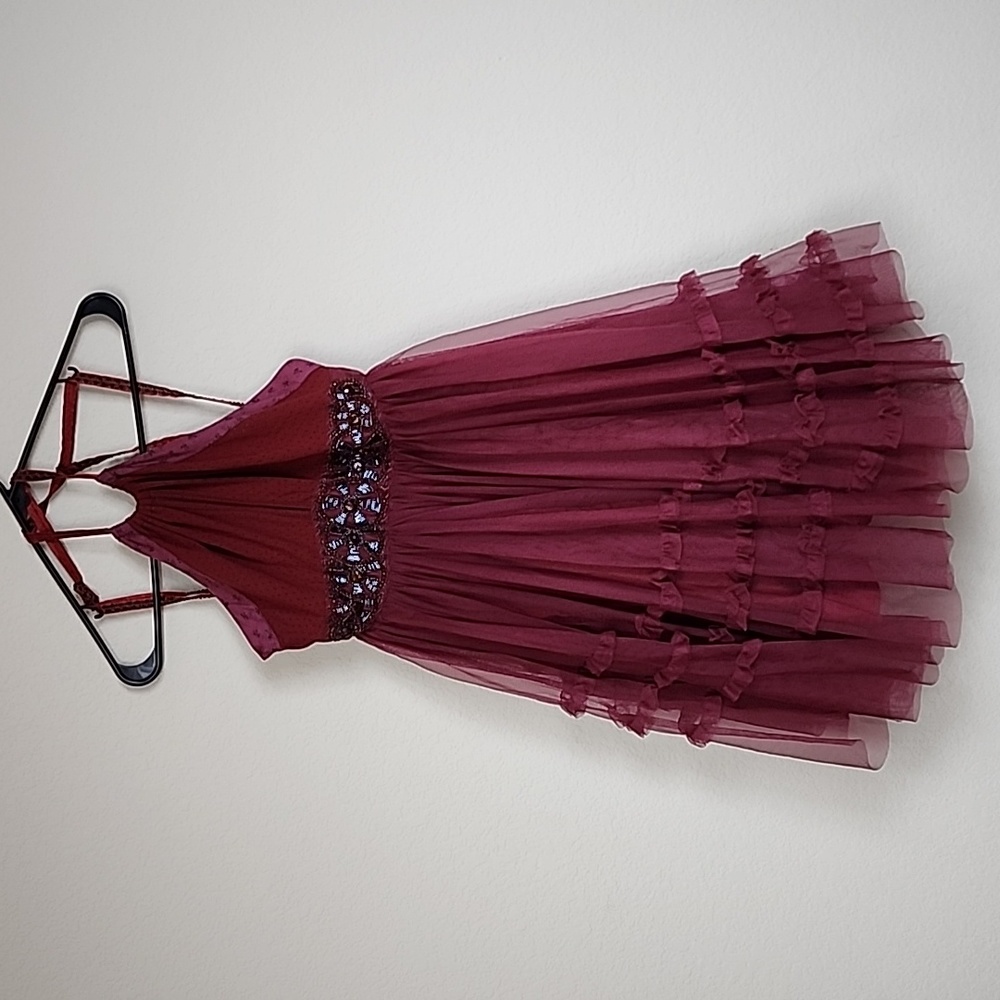 Free People Vintage Boho Formal Dress - Picture 4 of 12
